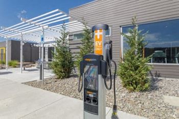 Charging Station at Parq Crossing Apartments